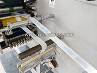 UGS20 Machine d'impression flexo automatique simple et 2 couleurs pour bureau petite étiquette en tissu capsule feuille d'aluminium