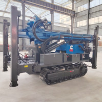 Nouvelle foreuse à eau puissante JW350 2026, profondeur de forage de 350 m, équipement de forage de puits d'eau, machine de forage de puits, avec moteur Cum Mins 93 kW