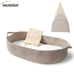 Cesta para Pañales de Bebé, Cambiador de Bebé Moderno y Sencillo, Colchoneta de Algodón de 3 mm de Grosor, Diseño Plegable, Funda de Colchón Extraíble - Product Image 2