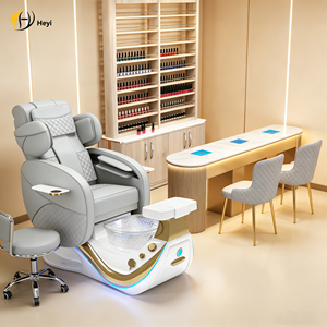 Professionelle Schönheitssalon Möbel Ausrüstung Elektrisch Verstellbarer Spa-Fußmassagesessel Pediküre Station Stühle - Product Image 3