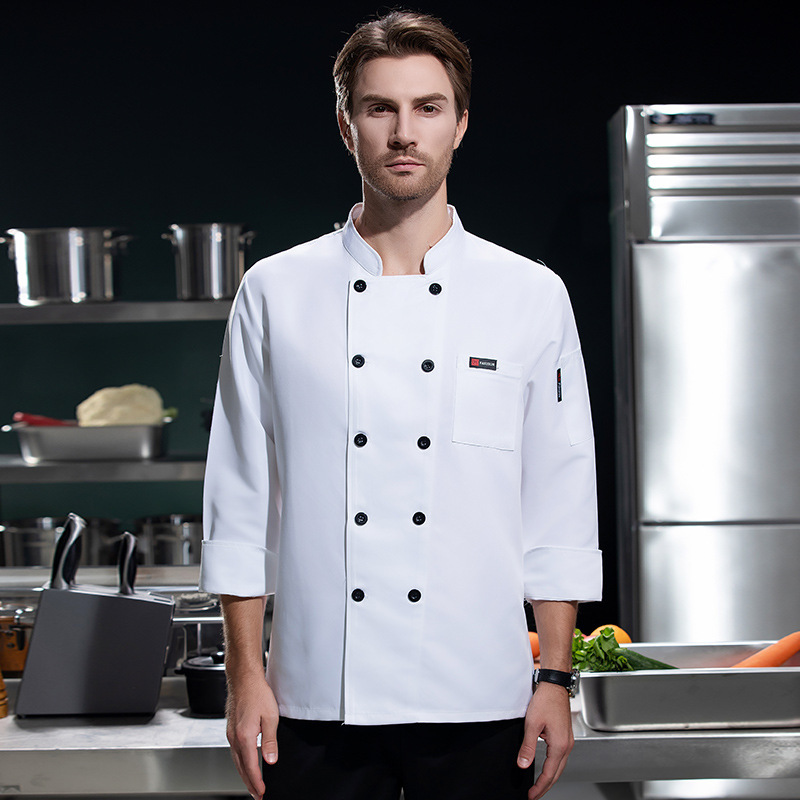 Blouse une pièce à manches longues-blanc