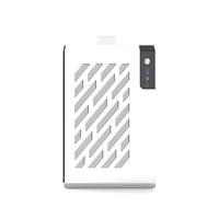 Fantaisie WuKong blanc boîtier PC Portable ordinateur de jeu de bureau MATX verre côté 240ml refroidi à l'eau ITX petit MINI Port TYPE-C