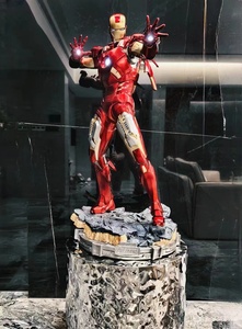 ฟิกเกอร์เรซิ่นไอรอนแมนรุ่นใหม่ Mk7 มาร์เวล อัลไลแอนซ์ ไอรอนแมน <span class=keywords><strong>Mk85</strong></span> งานฝีมือเรซิ่น ประติมากรรมเรซิ่นสำหรับขาย - Product Image 2