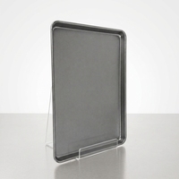 Plaque de cuisson multifonctionnelle antiadhésive en acier au carbone, 40x60cm, pour services de restauration commerciale, conception empilable