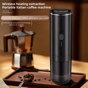 Machine à <span class=keywords><strong>expresso</strong></span> portable sans fil - Pression de 20 bars, batterie de 7500 mAh, compatible avec les capsules NS standard <span class=keywords><strong>et</strong></span> le <span class=keywords><strong>café</strong></span> <span class=keywords><strong>moulu</strong></span> - Product Image 3