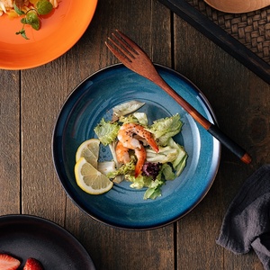 De <span class=keywords><strong>cerámica</strong></span> de <span class=keywords><strong>gres</strong></span> cena placa <span class=keywords><strong>vajilla</strong></span> platos cocina comedor placa bandeja para hornear - Product Image 1