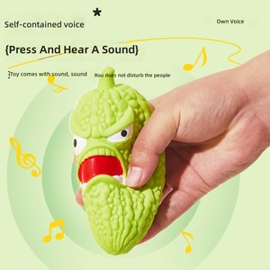 Jouet à mâcher <span class=keywords><strong>pour</strong></span> <span class=keywords><strong>chien</strong></span> en latex, en forme de légume, durable, interactif, <span class=keywords><strong>pour</strong></span> soulager l'ennui des chiots, amusant, 13 modèles - Product Image 4