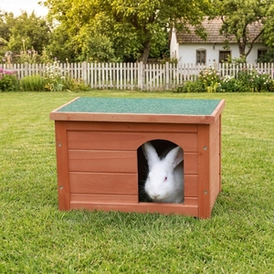 SHUNDA SDR016 Eco-Friendly Wooden Pet House Rabbit Hutch for Rabbits & <b>Small</b> Animal - Product Image 1
