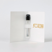 Boîte en papier personnalisée pour flacons en verre de 2 ml, 3 ml, 5 ml, coffret cadeau de découverte de parfum, coffret en papier