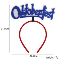 Accessoires de cheveux décoratifs Oktoberfest Favor Munich Party Decoration Supplies pour améliorer l'humeur