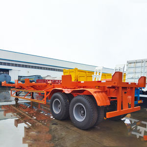 Remolque de Contenedor de Chasis Extensible de 2 Ejes y 40 Pies, Nuevo, en Venta - Product Image 2