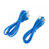 Cordon de raccordement UTP Cat6 OEM à 8 conducteurs en cuivre/CCA torsadés pour équipement de communication