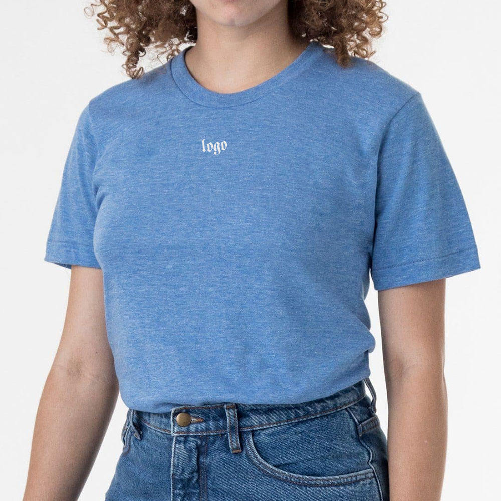 Blue Print Women Crop Top Tee