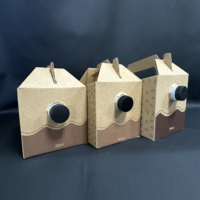 Sac Bag-in-Box de 1 à 3 L avec bouchon à vis, conteneur portable pour boissons de café à emporter, sac aseptique en aluminium avec robinet distributeur de boissons