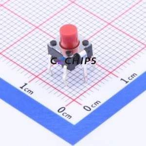 SKHHQYA010 Push Button Switch Through hole Component (THT) Switch Single Pole Single Throw Round Button Through Hole 50mA - Product Image 1