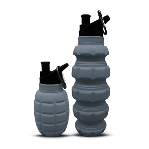 580ml Silicone Collapsible Leak Proof <b>Sports</b> <b>Water</b> <b>Bottles</b> BPA Free Portable <b>Water</b> <b>Bottle</b> - Product Image 1