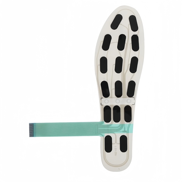 Flexible IP67 Pressure Sensor with 16 Sensing Areas Step Counting Force Analysis Gauge Stride Length Gait Motion Monitoring