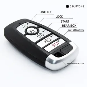 Vehicle Key With 3/4/5 Buttons Smart Remote Key For F-ord Auto Aftermarket