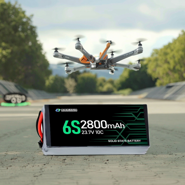 High Performance 3S/4S/6S 2800mah 10C High Energy Density Semi-solid State 800 Cycles RC Quadcopter Battery