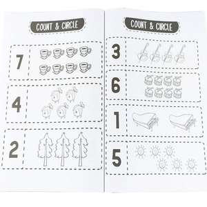 Libro Educativo per Bambini e Neonati, Quaderno di <span class=keywords><strong>Esercizi</strong></span> di Matematica per l'Apprendimento Prescolare - Product Image 4