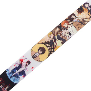 Porte-clés chien, 5 pièces, lanière pour porte-clé, animé japonais, bunguno, original, nouveau - Product Image 3