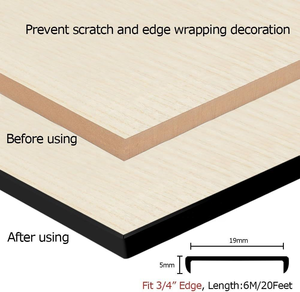 Ventes d'usine bandes <span class=keywords><strong>de</strong></span> bord en forme <span class=keywords><strong>de</strong></span> U auto-adhésif TPE placage Flexible bordure protecteur <span class=keywords><strong>de</strong></span> bord pour la réparation <span class=keywords><strong>de</strong></span> Table d'armoire <span class=keywords><strong>de</strong></span> meubles - Product Image 4