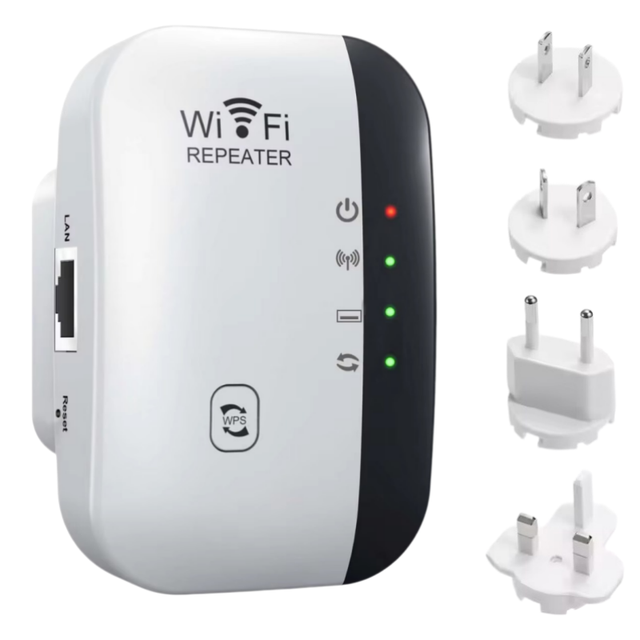 Custom Repetidor De WiFi 300Mbps Dual-Band Fast Speed Extensor Wi-Fi Extender Router Mode 2.4GHz Wireless Hotspot Repeater