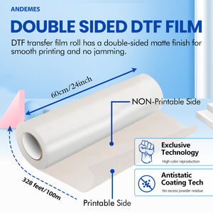 33 सेमी dtf फिल्म 13 इंच गर्म छिलके गर्मी प्रेस सभी कपड़ों टी शर्ट प्रिंटिंग - Product Image 6