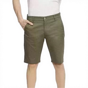 กางเกงขาสั้นผู้ชายสำหรับฤดูร้อน ระบายอากาศ แห้งเร็ว ผ้าฝ้าย 100% ความยาวปานกลาง เหมาะสำหรับออกกำลังกาย วิ่ง และเล่นกีฬา สามารถปรับแต่งได้ - Product Image 3