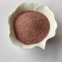 Sable grenat LM 30/60 Mesh, abrasif réutilisable pour le sablage, la découpe jet d'eau, le nettoyage de l'acier et la préparation des surfaces
