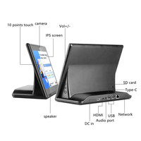 Vente chaude L-Shape Desk Stand Design Tablet 8 ''10.1'' 13.3 ''Android Ethernet Rj45 Port Poe Nfc Desk Tablet Pc