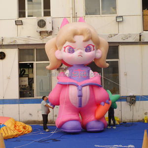 Personaje Inflable de Dibujos Animados para Publicidad Exterior, Personaje Femenino Inflable de Película, Mascota - Product Image 5