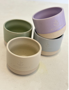 Japandi Arabic phong cách Handmade drinkingware biểu tượng tùy chỉnh đất sét Espresso Cup màu be gốm cốc cà phê - Product Image 5