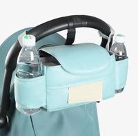 Organisateur universel pour poussette avec porte-gobelet isotherme, sac de rangement pour poussette, accessoires