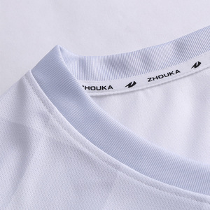 Thiland quality stripe white football jerseys soccer jersey sublimate - Product Image 5