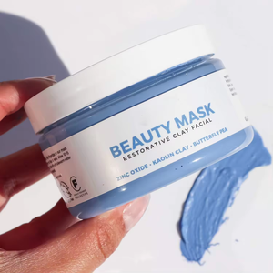 OEM Butterfly Face Clay Mask Deep Cleansing Kaolin for Oily Dry Skin Blackhead Remover Acne Moisturizer Glycerin Shea <strong>Zinc</strong> <strong>Oxide</strong> - Product Image 1