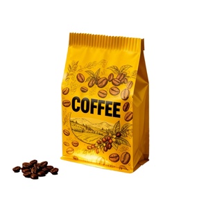 Bolsas de Café Impresas Personalizadas, Reutilizables, de Alta Calidad, Impermeables, con Cierre, Bolsas de Plástico con Fuelle Lateral - Product Image 3