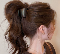 Épingle à cheveux haute queue de cheval pour une fixation sécurisée - Accessoire de cheveux élégant pour femmes, nouveau style de décoration de cheveux 2025