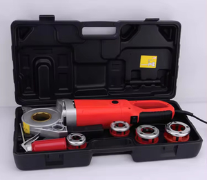 2024 yüksek kaliteli hafif elektrikli boru yiv makinesi sıhhi tesisat araçları diş aracı tüp için taşınabilir diş - Product Image 3