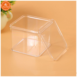 8*8*6.7cm Transparent Plastic Display Favors Acrylic Candy Box