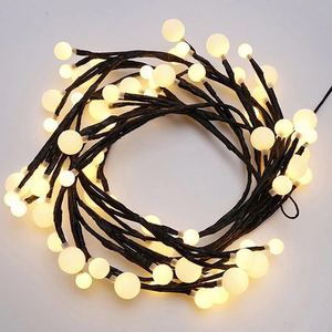 <span class=keywords><strong>Guirlande</strong></span> <span class=keywords><strong>lumineuse</strong></span> LED RGB en forme de pétard, 10 m, fil de cuivre, <span class=keywords><strong>guirlande</strong></span> de lumières féériques, étanche, éclairage décoratif intérieur/extérieur - Product Image 5