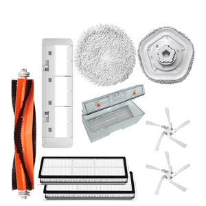Accesorios para Robot Aspirador <span class=keywords><strong>Xiaomi</strong></span> Chasing <span class=keywords><strong>Dreame</strong></span> <span class=keywords><strong>W10</strong></span>: Cubierta de Cepillo Principal, Cepillo Lateral, Paño de Filtro, Caja de Polvo - Product Image 1