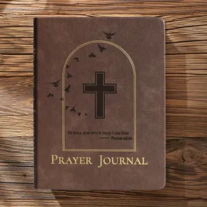 カスタムPUレザーA5ジャーナルノート180日パーソナライズ祈り & ギフト日記糸縫製ノート - Product Image 6