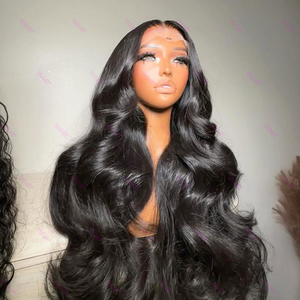 Peluca de cabello humano con encaje frontal HD indio crudo 13X6, vendedores al por mayor de Peluca de cabello virgen y crudo con cutícula alineada, peluca de cabello crudo vietnamita - Product Image 2