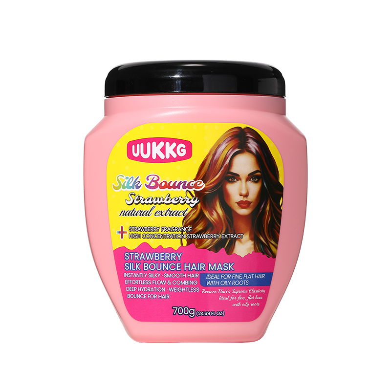UU4741 - Strawberry Smooth Elastic Hair Mask