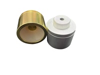 Machines de bouchage de bouteilles personnalisées, têtes de bouchage en aluminium avec insert en caoutchouc
