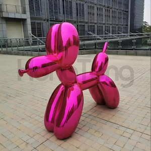 Statue <span class=keywords><strong>de</strong></span> chien ballon géant <span class=keywords><strong>en</strong></span> résine <span class=keywords><strong>de</strong></span> fibre <span class=keywords><strong>de</strong></span> verre, design Art <span class=keywords><strong>Déco</strong></span>, couleur et taille personnalisables, sculpture décorative commerciale, très demandée - Product Image 5