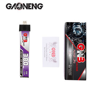 GAONENG — batterie GNB 1S 380mah 3.8V 60c avec tête en plastique, PH2.0 HV LiPo, induction FPV, lame BNF horizontale <span class=keywords><strong>eflite</strong></span>, améliorée de 300MAH - Product Image 6