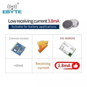 Ebyte E41-400M20S SPI Interface Low Power Consumption 20dBm 433MHz/470MHz A7139 RF Chip Wireless Data Transmission Module - Product Image 6