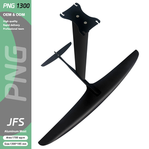 โรงงาน OEM/ODM ผลิตบอร์ดไฮโดรฟอยล์รุ่น Axis Foil Series PNG 1300 คาร์บอน พร้อมปีกหน้าสำหรับซัพเซิร์ฟ ปั๊มและไกลด์ไฮโดรฟอยล์ JFS SP PNG 1300 - Product Image 1